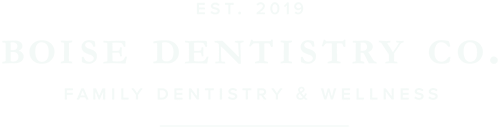 Boise Dentistry Co. Logo White